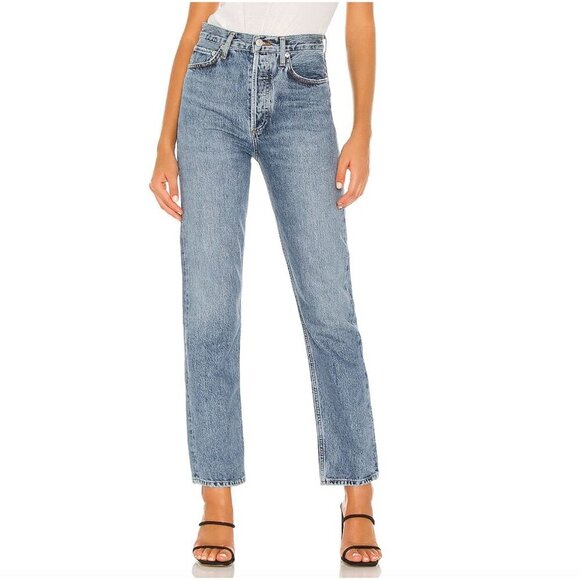 AGOLDE 90's Pinch Waist Jeans Navigate Size 27 - Picture 1 of 6
